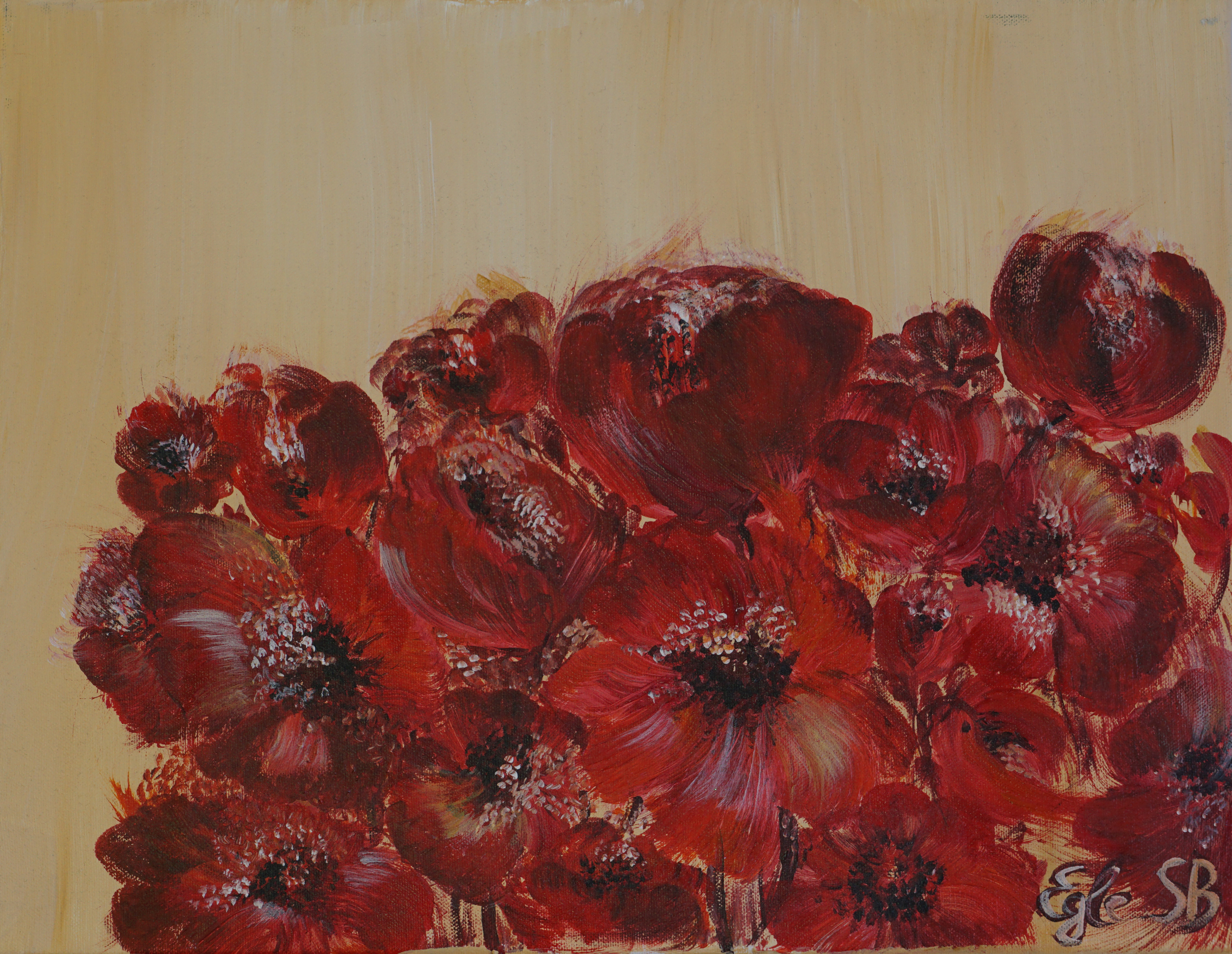 24 Red Flowers